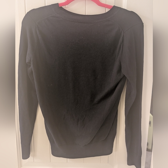 Banana 🍌 Republic - Cat 😺 Intarsia Lightweight Crewneck Sweater Size Small - Picture 6 of 6